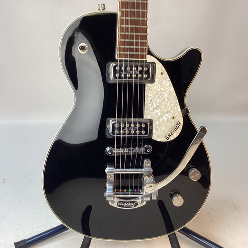 Vist Large View of Product Image Which is Used Gretsch Electromatic LP Type Electric Guitar Black 6-String