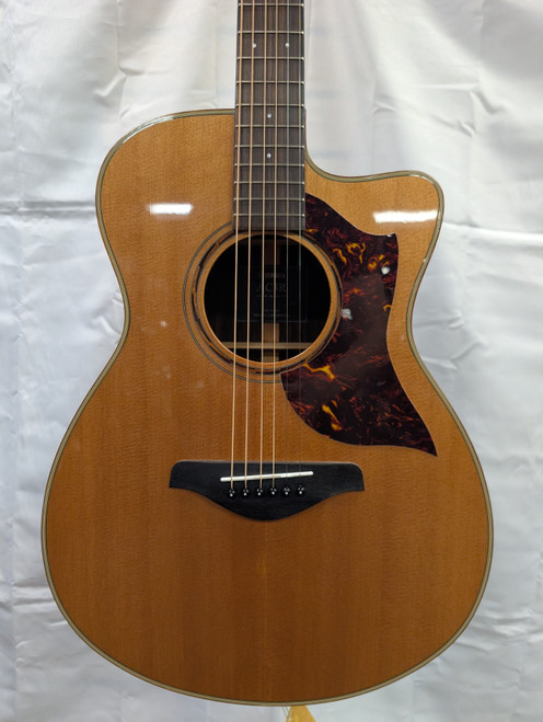 Vist Large View of Product Image Which is Used Yamaha AC3R Solid Top Acoustic Guitar Natural