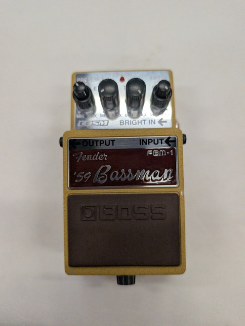 Vist Large View of Product Image Which is Used Boss FENDER 59 BASSMAN Overdrive Pedal