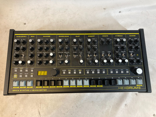 Vist Large View of Product Image Which is Used Erica Synths Hexdrums Drum Machine
