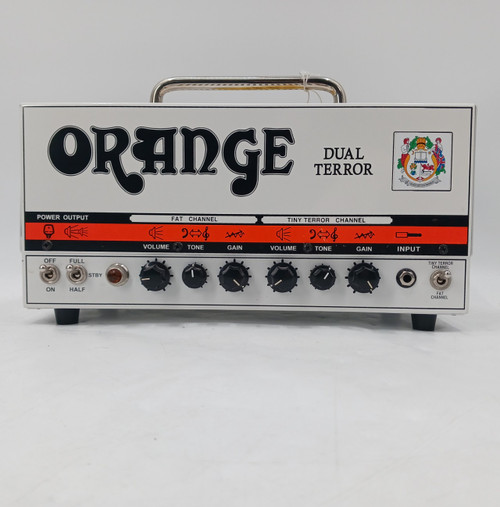Vist Large View of Product Image Which is Used Orange DUAL TERROR Tube Guitar Amplifier Head
