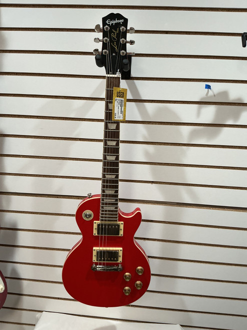 Vist Large View of Product Image Which is Used Epiphone LES PAUL POWER PLAYER KIDS SCALE LP Type Electric Guitar Red 6-String