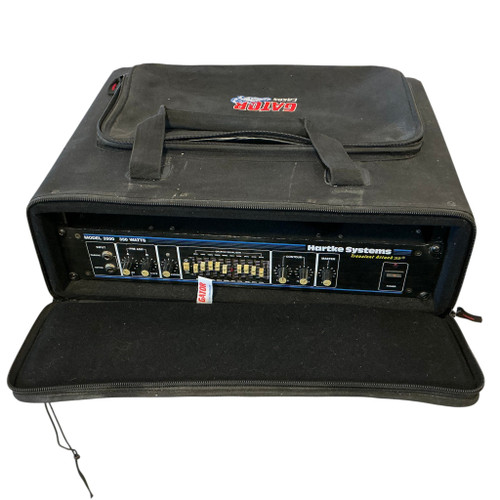 Vist Large View of Product Image Which is Used Hartke 3500 Rackmount Bass Amplifier Head