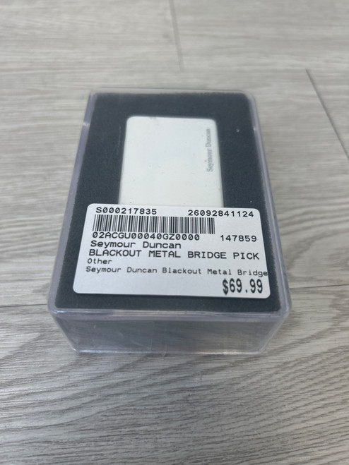 Vist Large View of Product Image Which is Used Seymour Duncan BLACKOUT METAL BRIDGE PICKUP Guitar Pickup