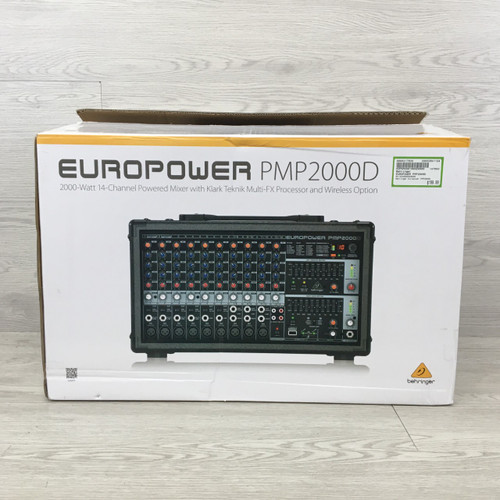 Vist Large View of Product Image Which is Used Behringer EUROPOWER PMP2000D Powered Mixing Head