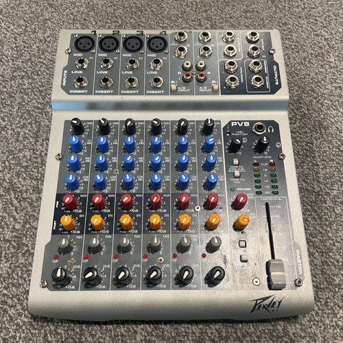Vist Large View of Product Image Which is Used PEAVEY PV8 MIXER Compact Mixer