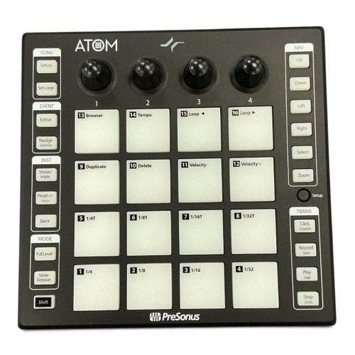 Vist Large View of Product Image Which is Used Presonus ATOM PAD CONTOLLER Pad Controller Pad