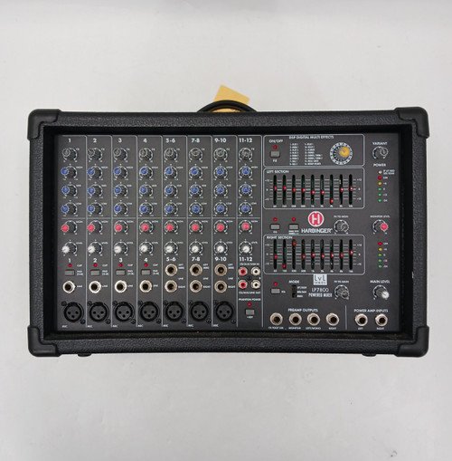 Vist Large View of Product Image Which is Used Harbinger LP7800 PA SYSTEM Powered Mixing Head