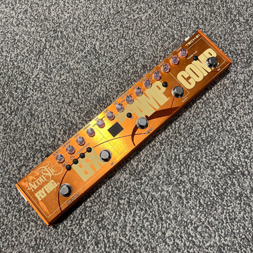 Vist Large View of Product Image Which is Used TECH 21 ACOUSTIC FLY RIG Guitar Multi-FX Pedal