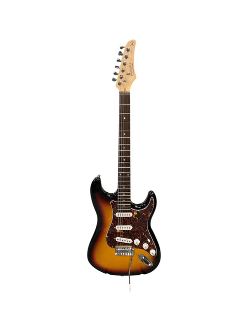 Vist Large View of Product Image Which is Used Nashville Guitarworks NGW135SB S Type Electric Guitar Sunburst 6-String