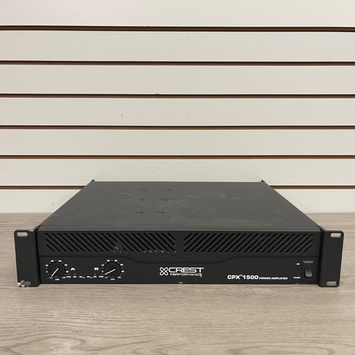 Vist Large View of Product Image Which is Used Crest Audio CPX1500 Power Amplifier