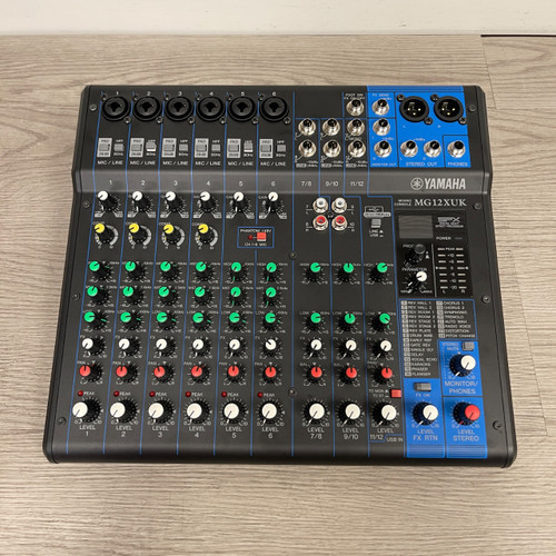 Vist Large View of Product Image Which is Used Yamaha MG12XUK W/AC Mixing Console