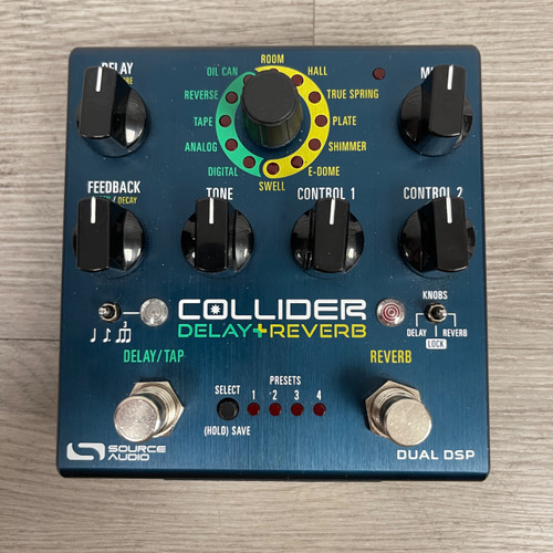 Vist Large View of Product Image Which is Used Source Audio COLLIDER DELAY + REVERB Multi-FX Pedal