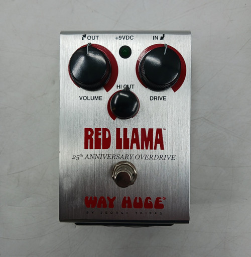 Vist Large View of Product Image Which is Used Way Huge RED LLAMA Overdrive Pedal