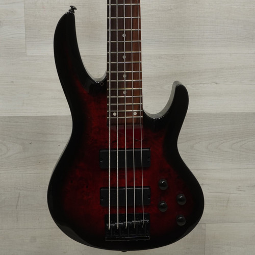 Vist Large View of Product Image Which is Used Ltd B-205DX Bass Guitar Red Burst