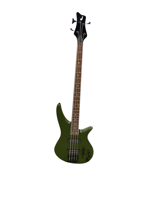 Vist Large View of Product Image Which is Used Jackson SPECTRA SBX IV Modern Metal Bass Guitar Green 4-String