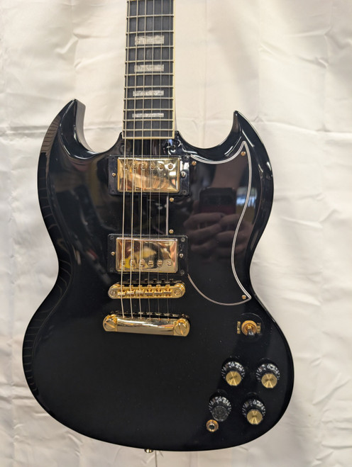 Vist Large View of Product Image Which is Used Epiphone SG CUSTOM SG Type Electric Guitar Black 6-String