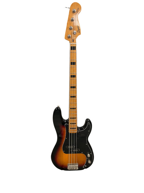 Vist Large View of Product Image Which is Used Squier CV 70S P-BASS P Type Bass Guitar Sunburst 4-String