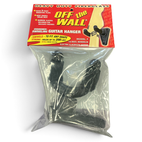 Vist Large View of Product Image Which is Used OFF THE WALL GUITAR WALL HANGER Guitar Stand