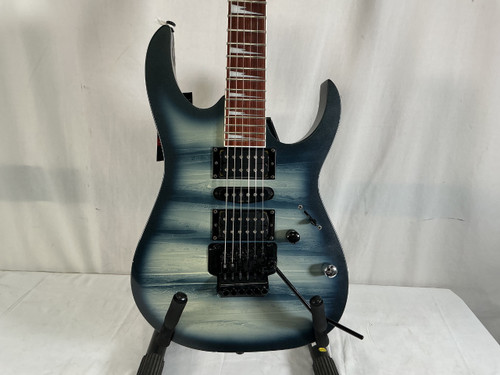 Vist Large View of Product Image Which is Used Ibanez RG470DX Super S Electric Guitar Blue 6-String
