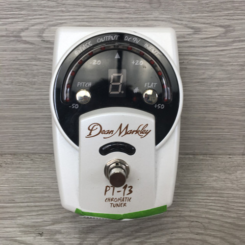 Vist Large View of Product Image Which is Used Dean Markley PT-13 CHROMATIC TUNER Tuner Pedal