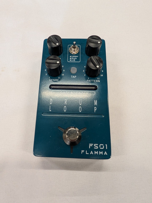 Vist Large View of Product Image Which is Used Flamma FS01 DRUM MACHINE/LOOPER Looper Pedal