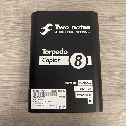 Vist Large View of Product Image Which is Used Two Notes TORPEDO CAPTOR 8 IR Cab Pedal