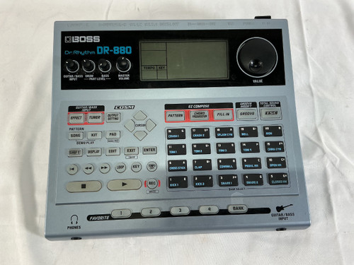 Vist Large View of Product Image Which is Used Boss DR-880 DR. RHYTHM Vintage Drum Machine