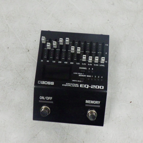 Vist Large View of Product Image Which is Used Boss EQ 200 digital Equalizer Pedal EQ Pedal