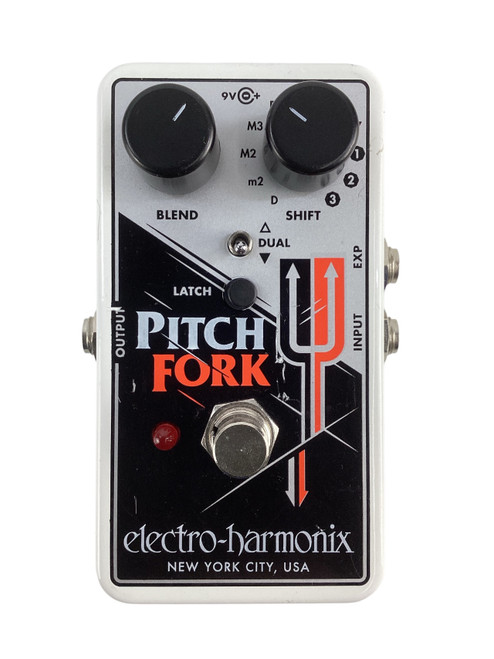 Vist Large View of Product Image Which is Used Electro Harmonix Pitch Fork Pedal 