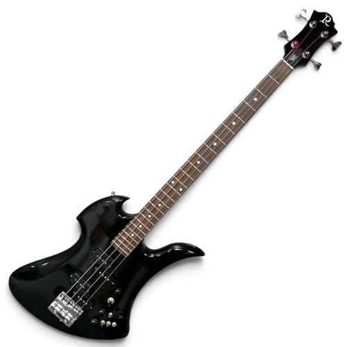 Vist Large View of Product Image Which is Used BC Rich MOCKINGBIRD Modern Metal Bass Guitar Black 4-String