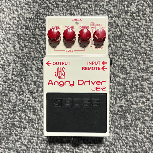 Vist Large View of Product Image Which is Used BOSS JHS JB-2 ANGRY DRIVER Guitar Overdrive Pedal