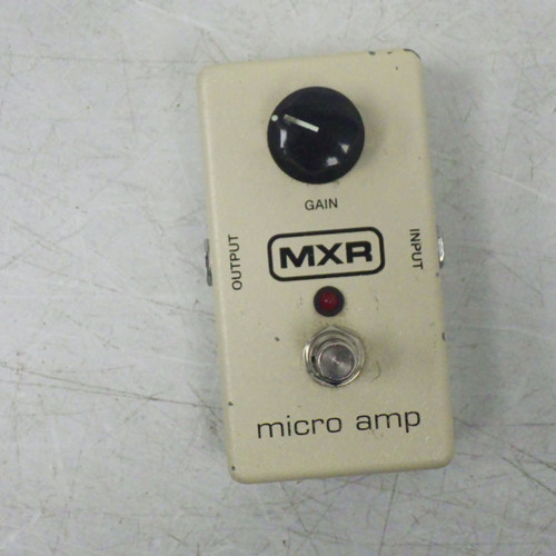 Vist Large View of Product Image Which is Used MXR MICROAMP Guitar PreAmp Pedal