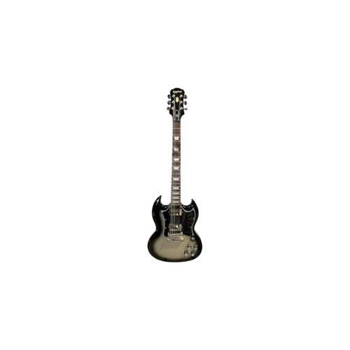 Vist Large View of Product Image Which is Used Epiphone SG Double Cut Electric Guitar Silver Burst 6-String