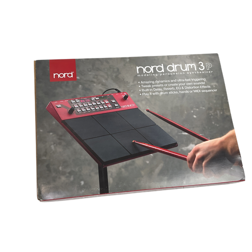Vist Large View of Product Image Which is Used NORD DRUM 3P W/ STAND Compact Drum Machine