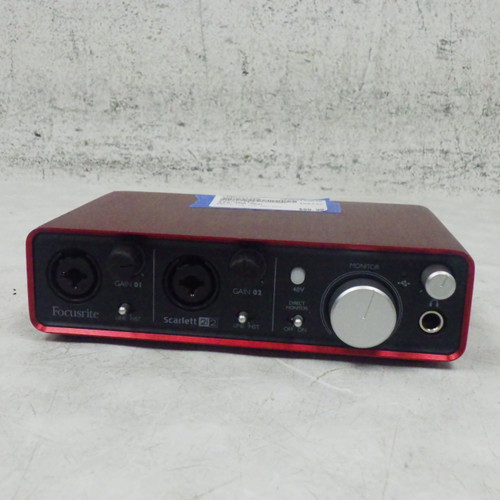 Vist Large View of Product Image Which is Used Focusrite 2I2 2ND GEN Computer Interface 2 A/D Recording Inputs