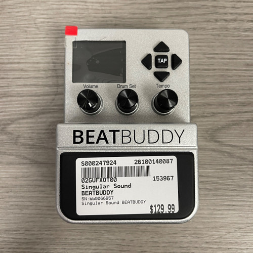 Vist Large View of Product Image Which is Used - Singular Sound BEATBUDDY Drum Machine Pedal