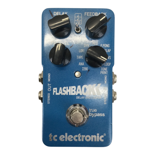 Vist Large View of Product Image Which is Used TC Electronic FLASHBACK Delay Pedal