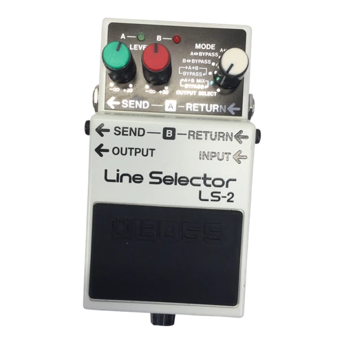 Vist Large View of Product Image Which is Used Boss Line Selector LS-2 A/b/y Switch