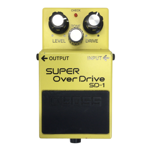 Vist Large View of Product Image Which is Used Boss Super Overdrive SD-1 Overdrive Pedal