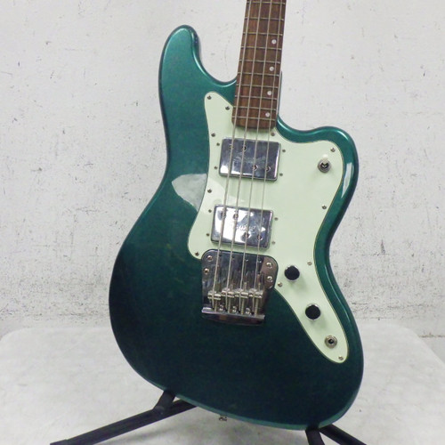 Vist Large View of Product Image Which is Used Squier paranormal Rascal P Type Bass Guitar Green 4-String
