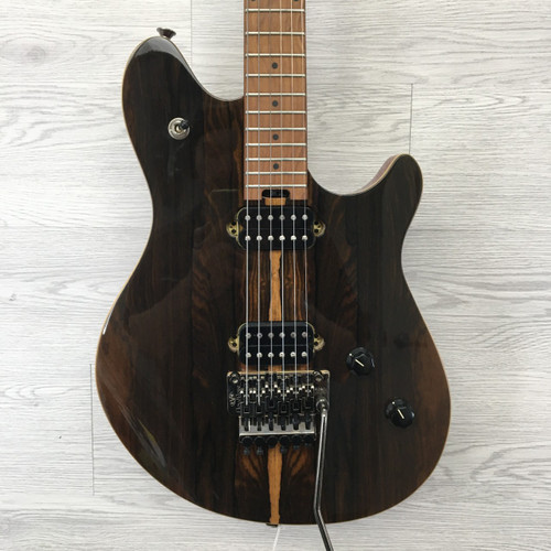 Vist Large View of Product Image Which is Used EVH WOLFGANG WG STD EXOTIC ZIRICOTE 2022 Double Cut Electric Guitar Wood 6-String
