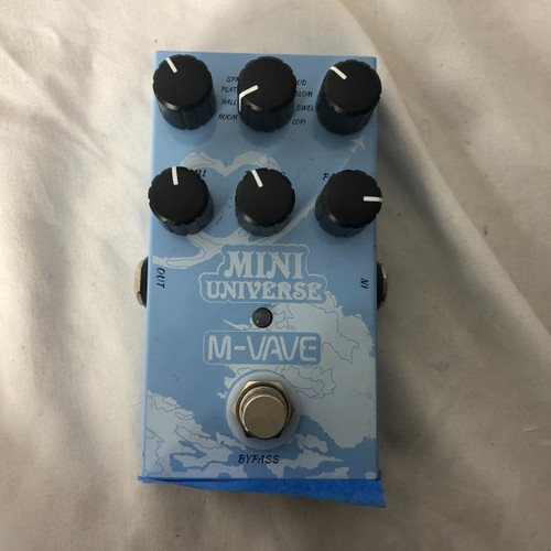 Vist Large View of Product Image Which is Used M-VAVE MINI-UNIVERSE Reverb Pedal