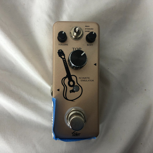 Vist Large View of Product Image Which is Used ISET MINI ACOUSTIC SIM Guitar Effects Pedal