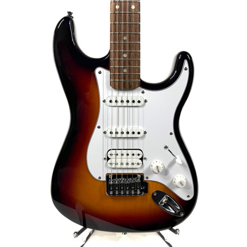 Vist Large View of Product Image Which is Used Squier Affinity Stratocaster Junior HSS Electric Guitar Sunburst 6-String
