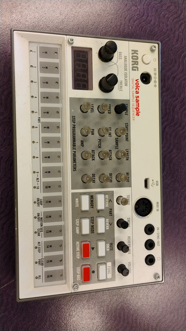Vist Large View of Product Image Which is Used Korg VOLCA SAMPLE Compact Synthesizer Compact