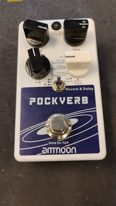 Vist Large View of Product Image Which is Used Ammoon POCKETVERB Reverb Pedal