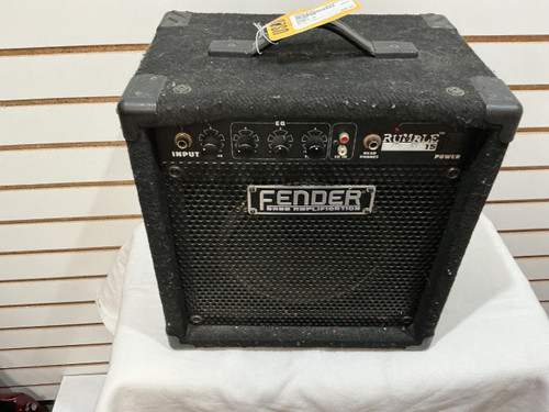 Vist Large View of Product Image Which is Used Fender RUMBLE 15 1 x 10 Bass Combo Amplifier 1 x 10