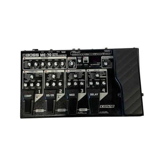 Vist Large View of Product Image Which is Used Boss ME-70 NO/9VAC Floorboard Amp Modeling + FX