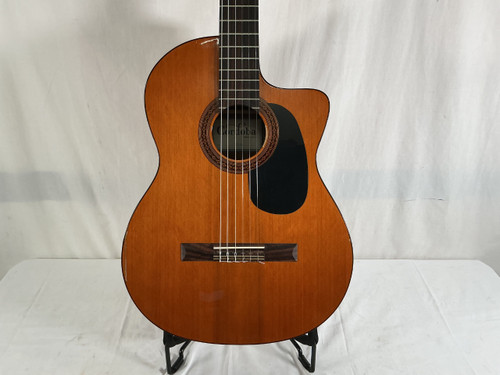 Vist Large View of Product Image Which is Used Cordoba IBERIA SERIES C5-CE AS IS CRACKED TOP Solid Top Acoustic Guitar Wood
